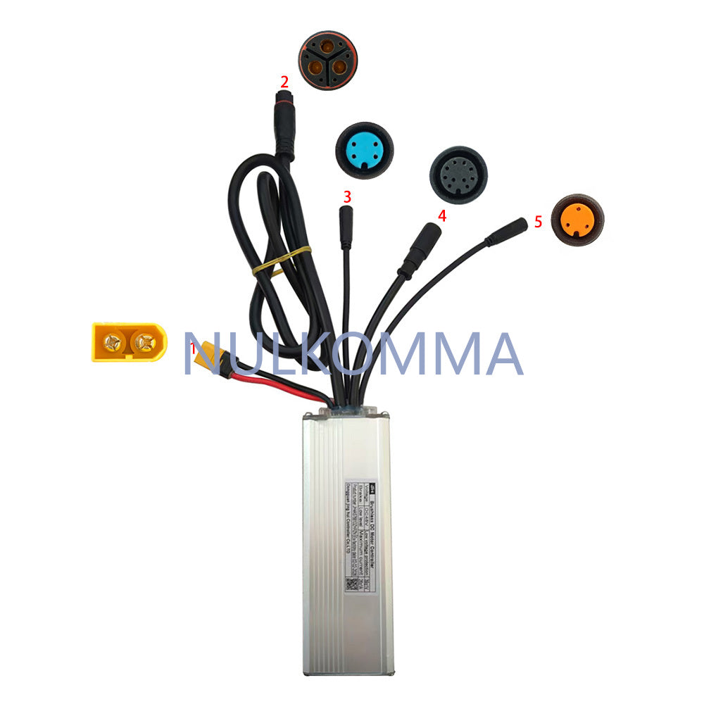 EBIKE Brushless Motor Controller Electric Bicycle 48V JH4AS7681DZHPZN Suitable for Electric Scooters Mountain Bikes Motorcycles