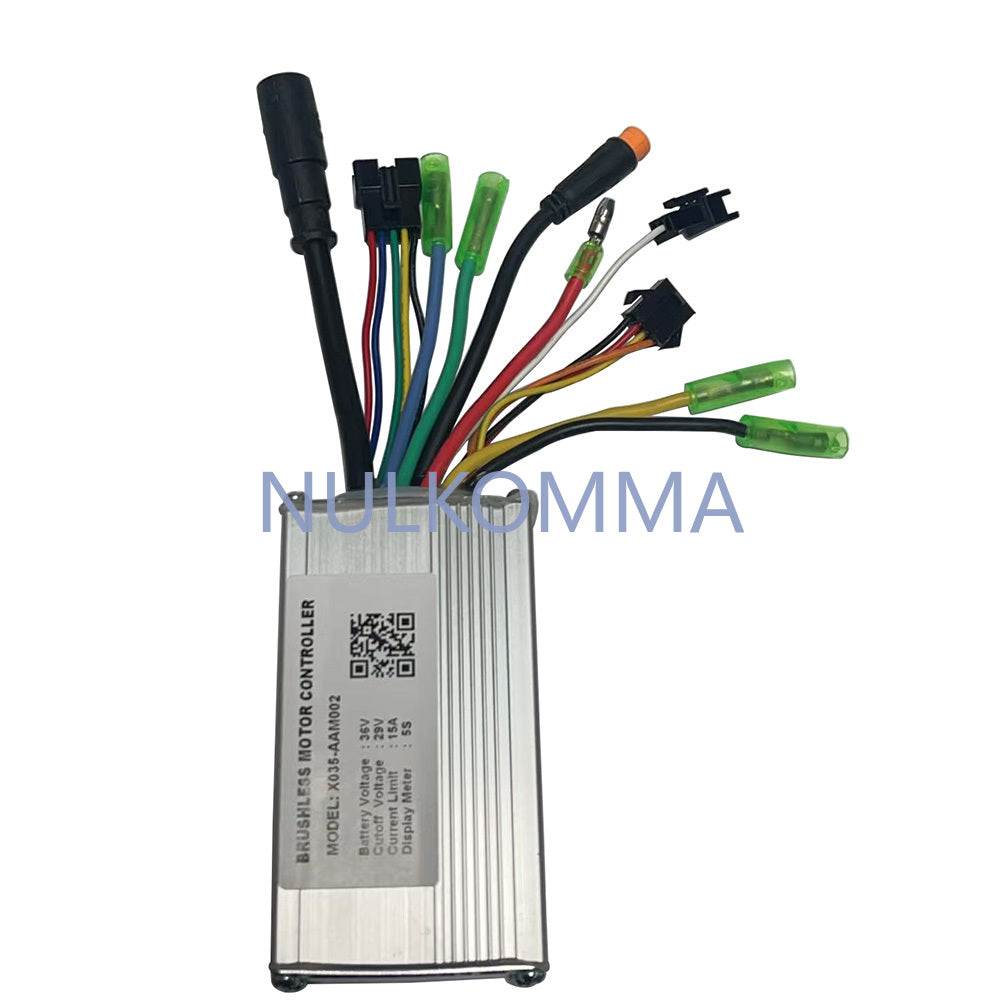 Brushless Motor Speed Controller X035-AAM002 E-Bike Controller 36V 15A For E-Bike Fat Tire Bike Mountain Bike
