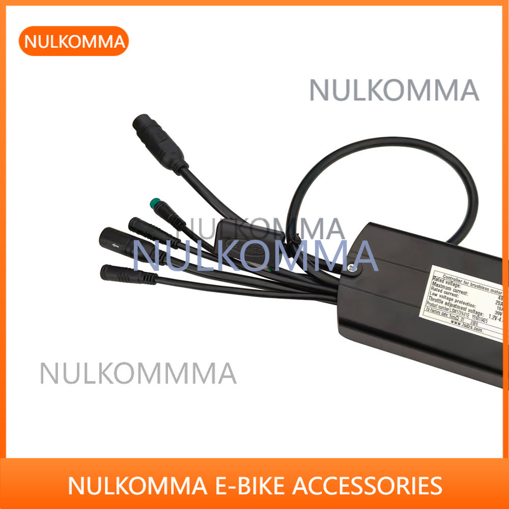 NULKOMMA Brushless Motor Controller LSW1729-21E 48V 20A E-Bike Scooter Universal E-Bike Conversion Kit Bicycle Speed Controller
