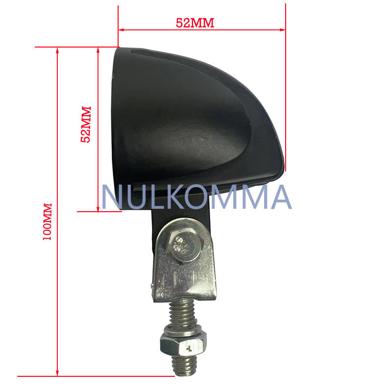NULKOMMA Ebike LED Light Electric Bike Headlight Kit Front Rear Lamp Motorcycles Accessories Universal 36V 48V 52V 72V 80V