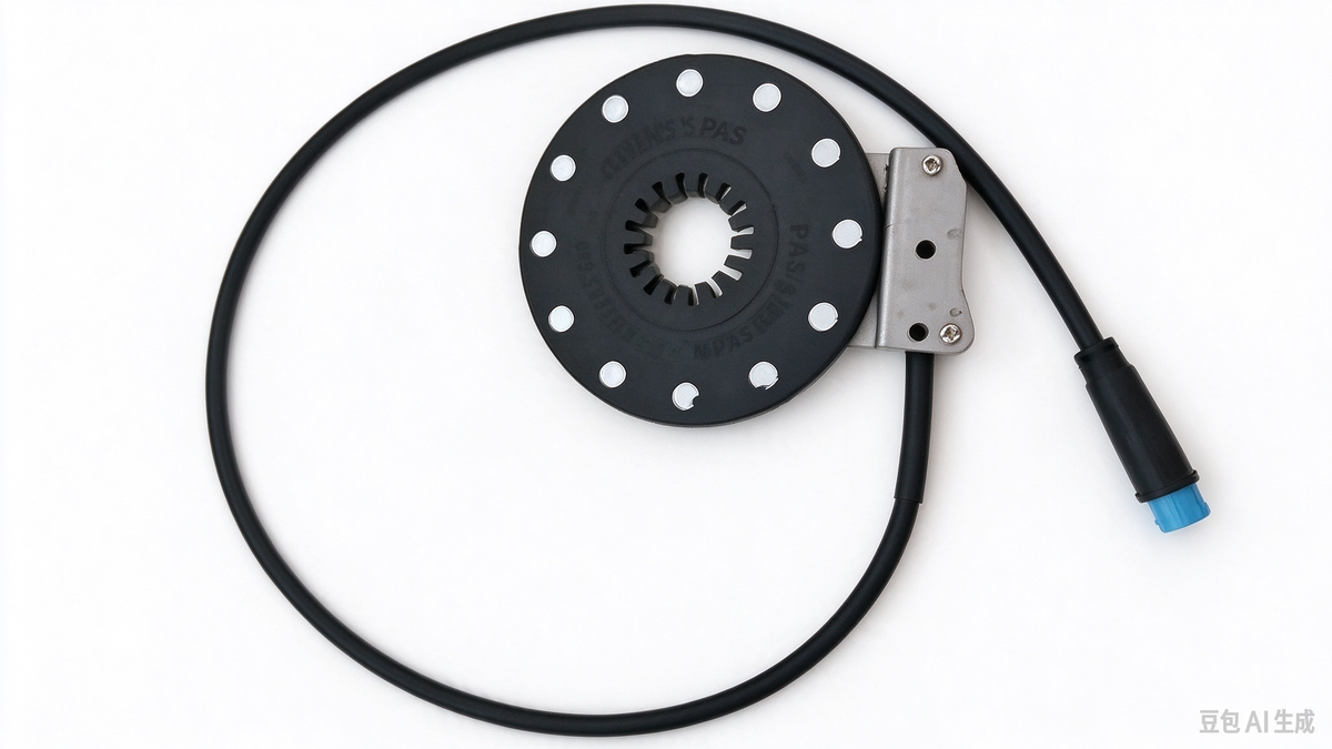 12 Magnets PAS Pedal Assist Sensor 4 Pin Waterproof Connector Ebike Cadence Sensor for Electric Bicycle Conversion Kit