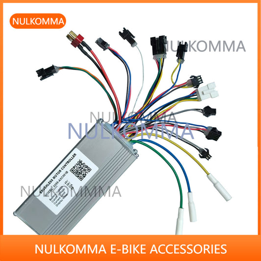 E-bike Brushless Motor Controller X055-AXC001B 48V 23A for 5S Protocol Display Electric Scooters MTB Fat Bikes Accessories