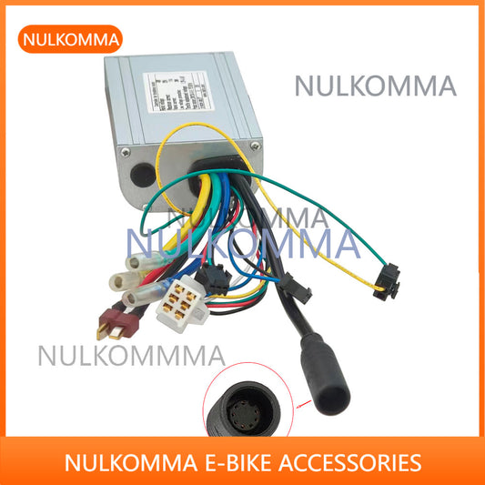 Ebike Brushless Motor Controller LSW1234-10-1E 48V Suitable for Electric Bicycles Scooters Fat-Tire Bikes Speed Controller