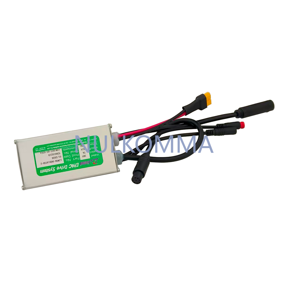 NULKOMMA Brushless Motor Controller LSW1027-02-02EA 36V 15A E-Bike Scooter Universal E-Bike Conversion Kit Bicycle Speed Controller