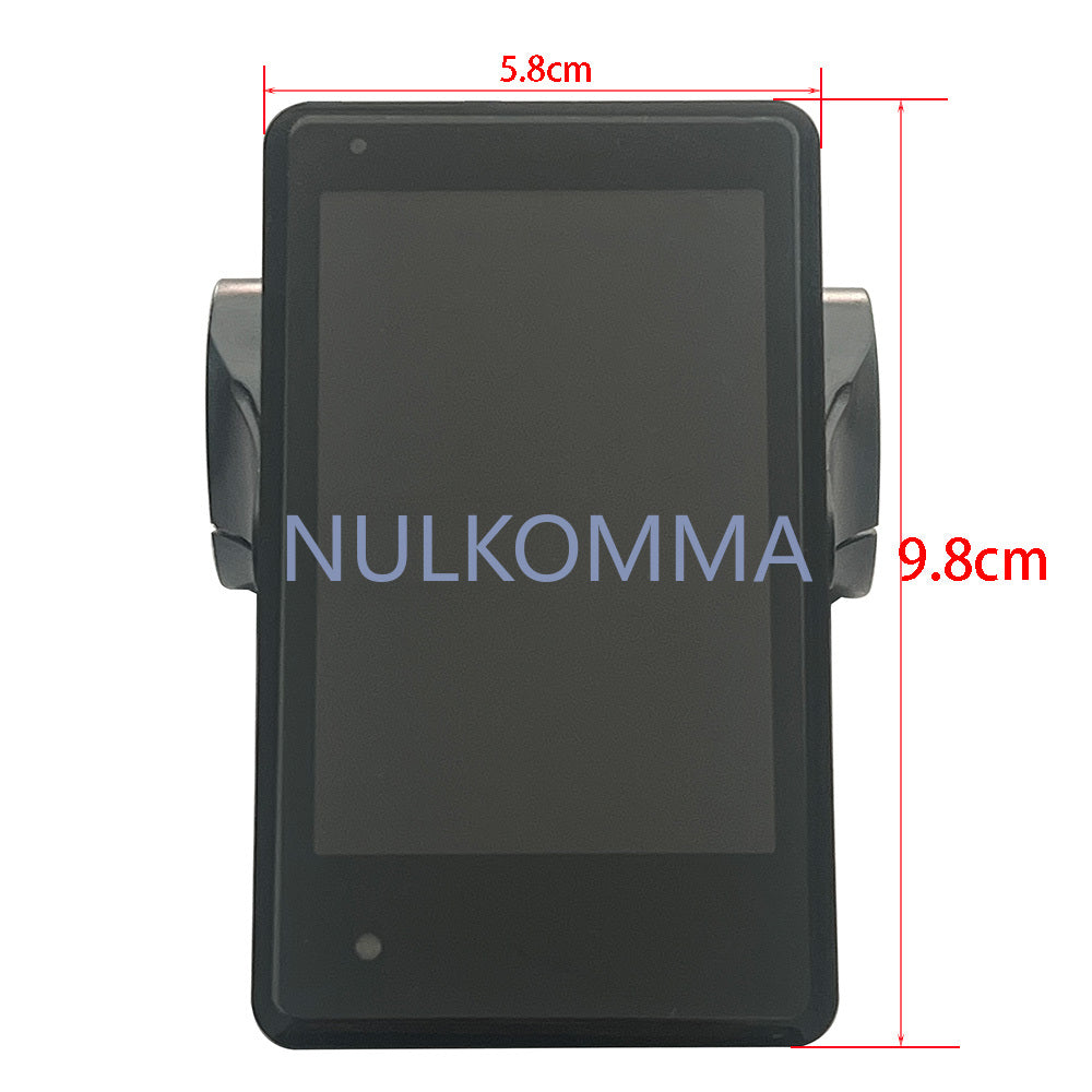 NULKOMMA Ebike LCD Display Screen Speedometer Bike Speed Control Panel KD718 36V 48V Key Disp Meter for HIMIWAY Bicycles Accessories