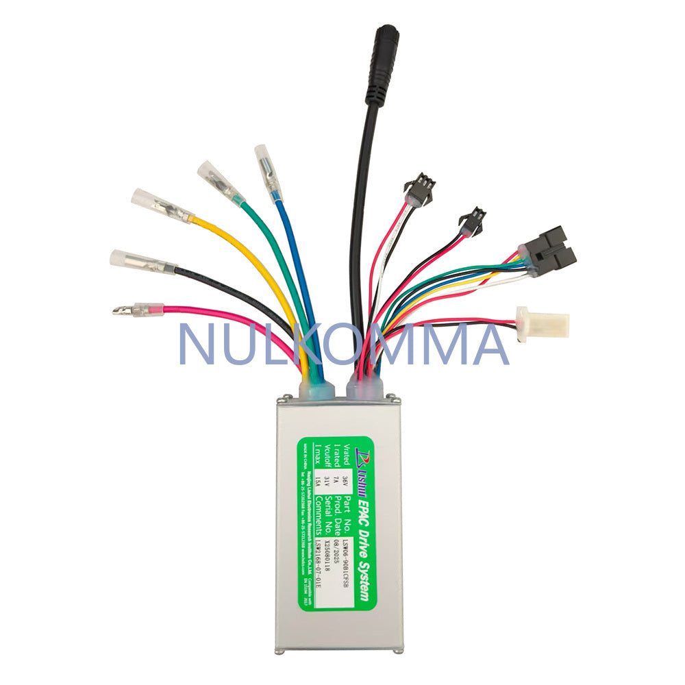 Ebike Brushless Motor Controller LSW06-90B1CFSB 36V 15A Suitable for Electric Bicycles Scooters Fat-Tire Bikes Speed Controller