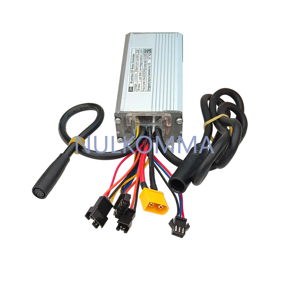 NULKOMMA Brushless Motor Controller JH5AJ6526DZMN 52V 25A E-Bike Scooter Universal E-Bike Conversion Kit Bicycle Speed Controller