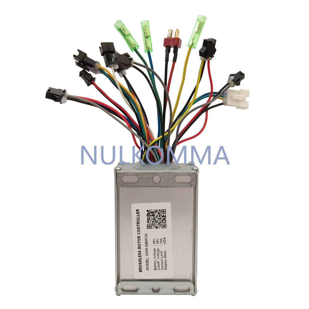 E-Bike Brushless Motor Controller X055-AB001A 48V 18A Electric Bicycle Conversion Kit Mountain Bike Parts For KDS Meter