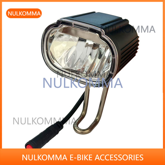 NULKOMMA Electric Bike LED Headlight Kit, Front and Rear Lamp, Motorcycles Accessories, Universal, 36V, 48V, 52V, 72V, 80V