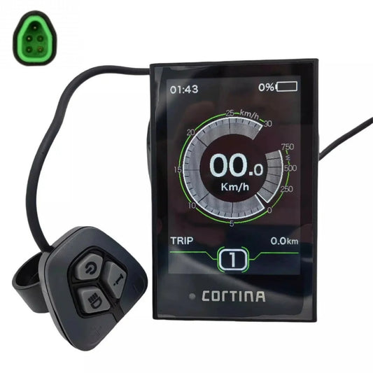 Nulkomma Cortina DP C18 LCD Display Meter USB 5-pin