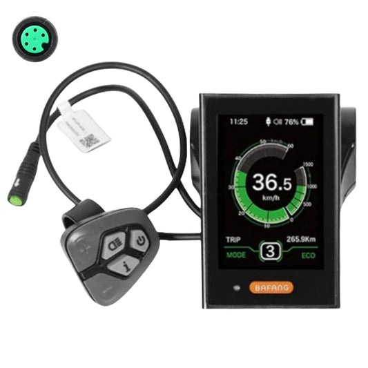 NULKOMMA DPC18 Ebike LCD Display Meter with Waterproof 5-pin Female Connector