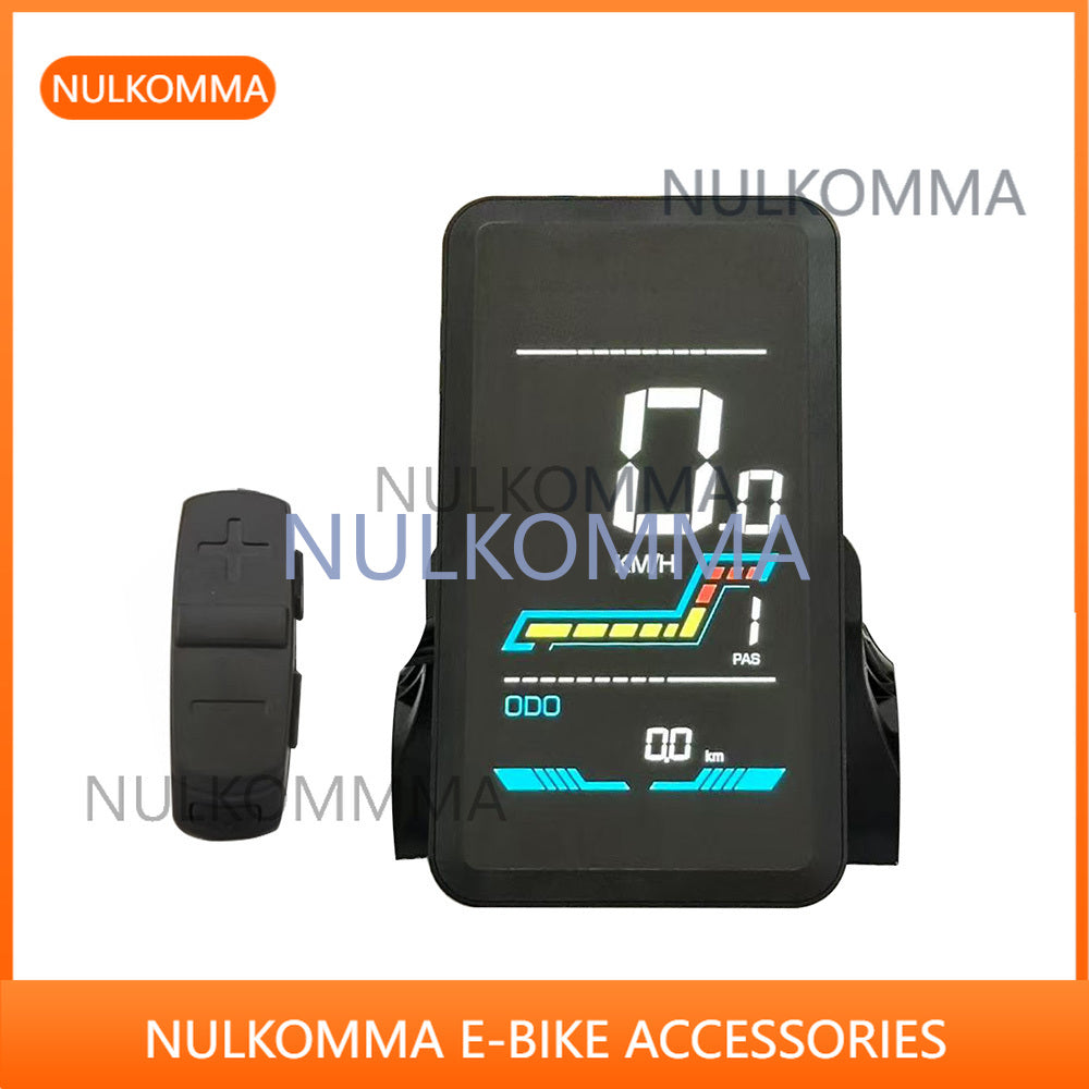 YL91F Electric Bike LCD Display Screen Meter 36V 48V 5Hole Waterproof Connector Speed Controller Panel For Ebike MTB Accessories
