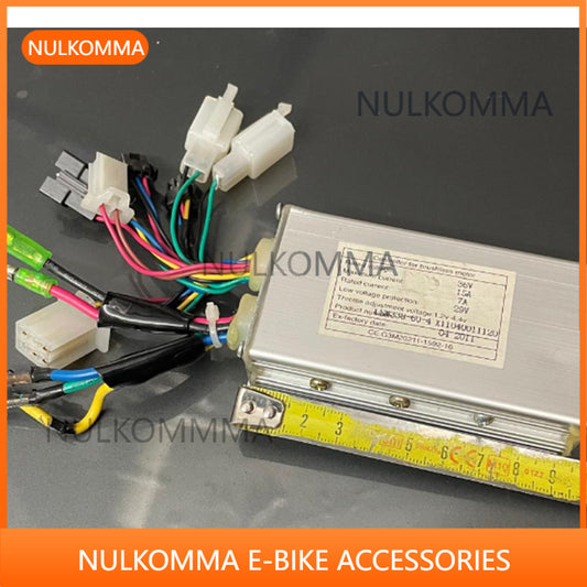 NULKOMMA Ebike Brushless Motor Controller LSW338-60-4 36V 15A Suitable for Electric Bicycles Scooters Fat-Tire Bikes Speed Controller