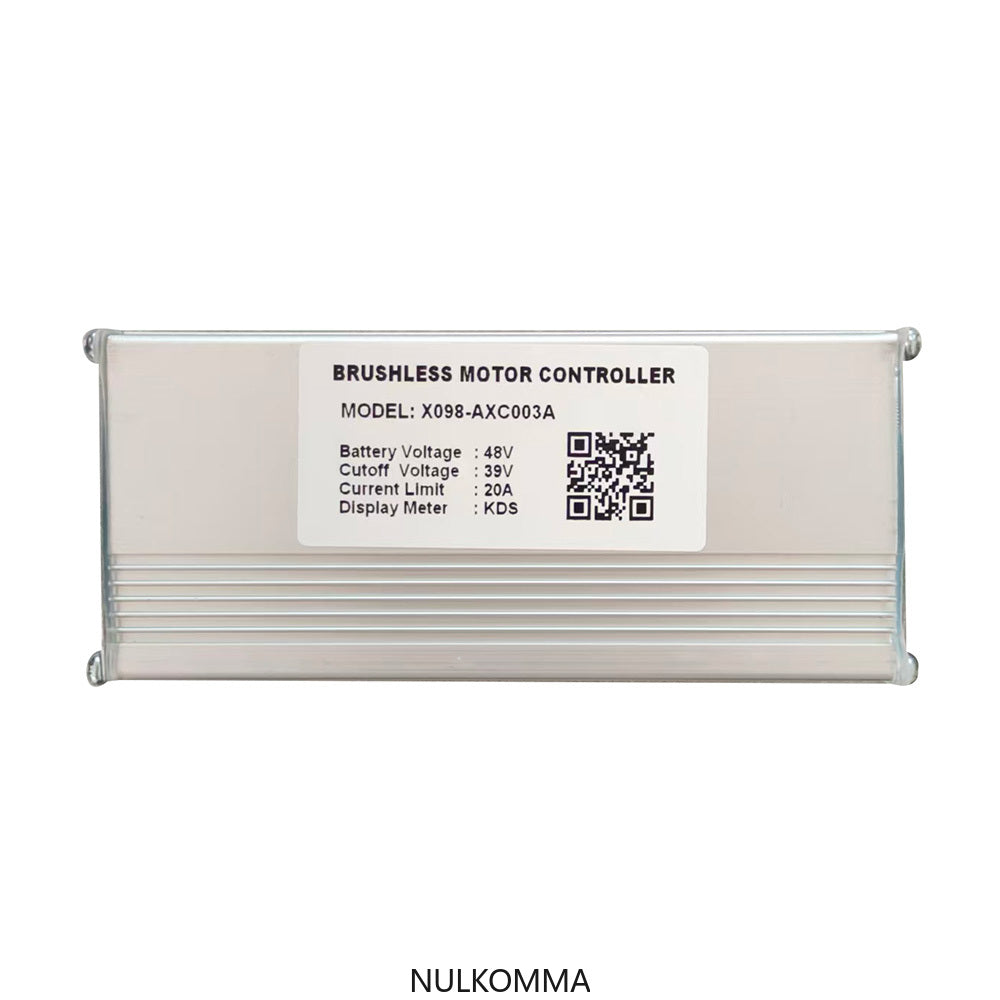 NULKOMMA Ebike Brushless Motor Controller 48V 20A Speed Controller X098-AXC003A KDS for Electric Bicycle Scooter Motorcycle