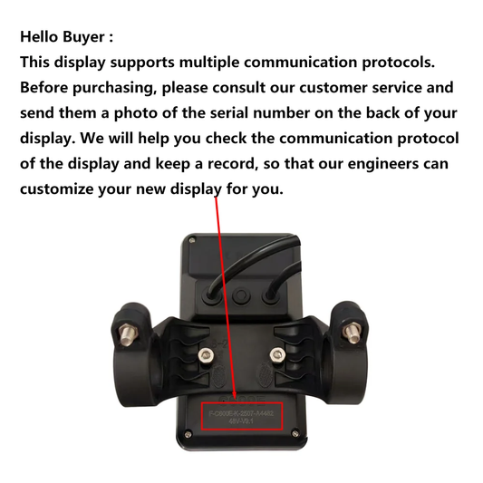 Nulkomma  Electric Bike Display C600E 36V/48V 5Pin Speed Control Panel Conversion Kit for Ebike MTB Fat Bike Accessories