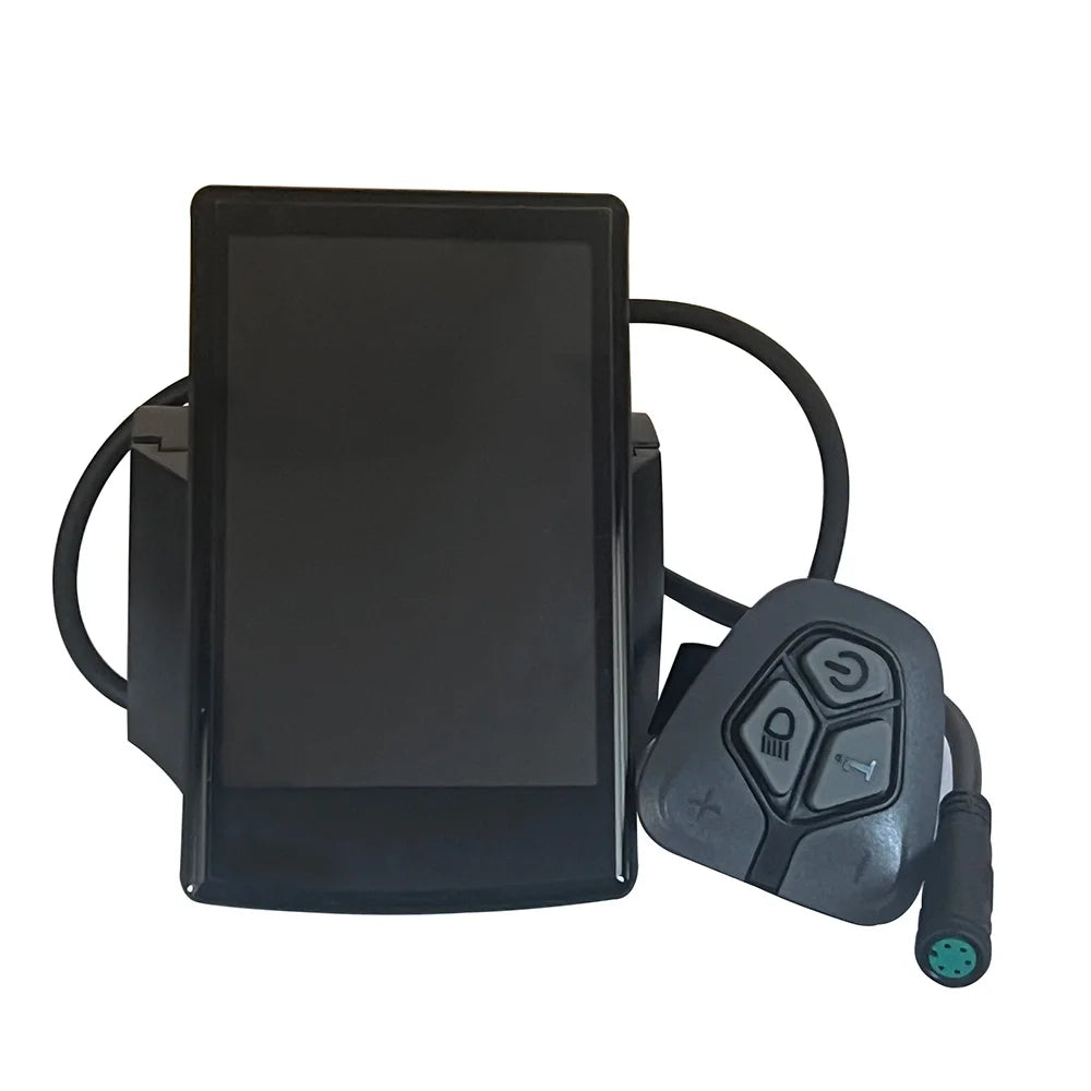 Nulkomma KD718 36V 48V EBike LCD Display KEYDISP E-Bike Accessories Electric Bike Speadometer for Bafang Center Motor UART Protocol