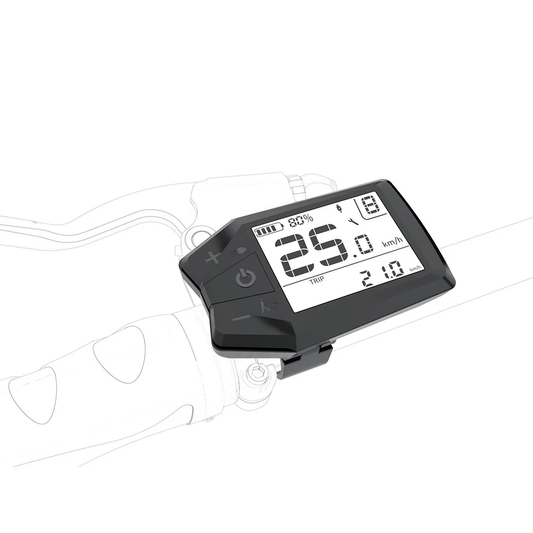 Nulkomma  E-bike display  KD717 5-pin Speedometer 24V 36V 48V 52V for MTB Electric Bicycles Fat Bikes Accessories