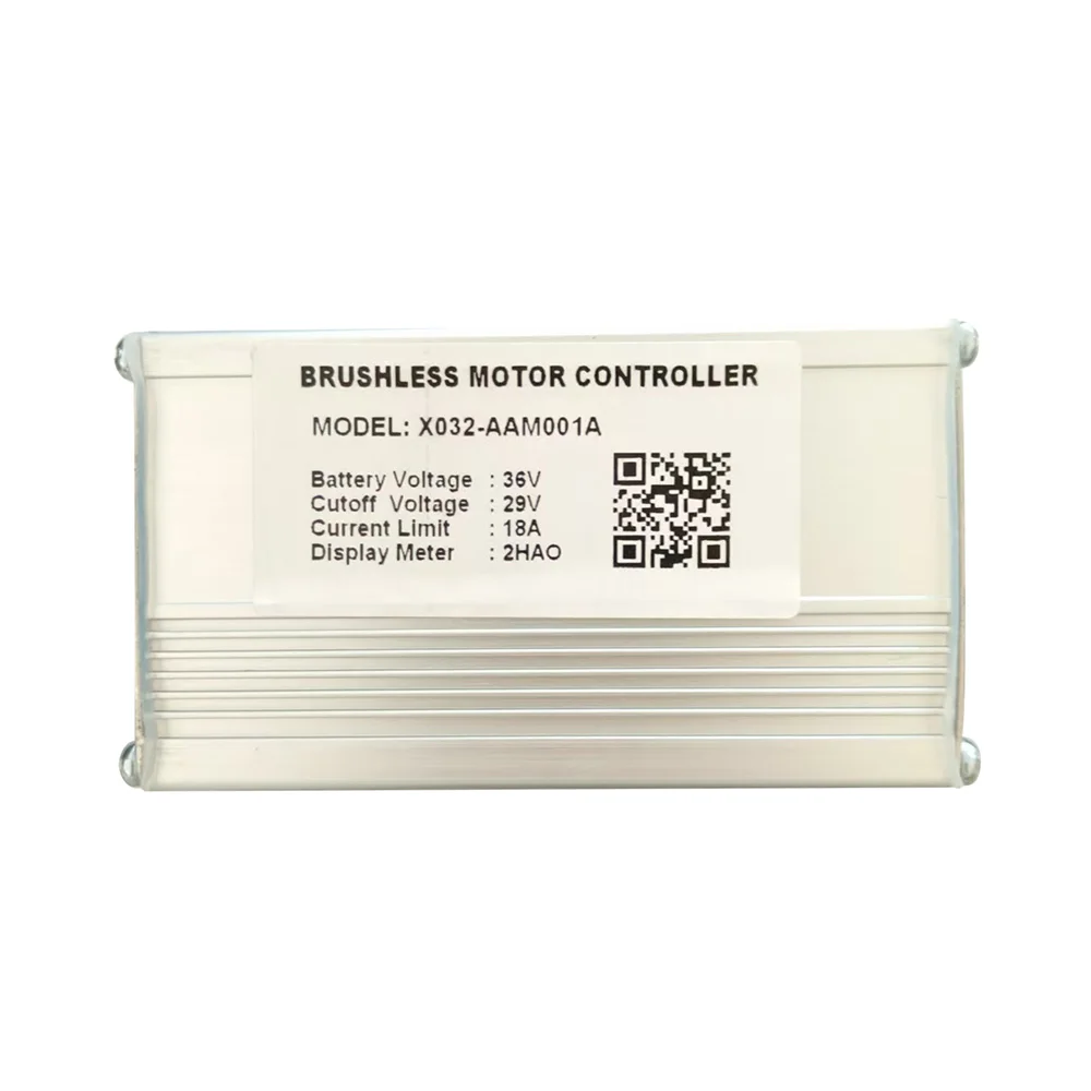Nulkomma  Electric Bike Brushless Motor Controller X032-AAM001A 36V 18A for 2HAO Protocol Display Electric Scooters MTB Speed Controller