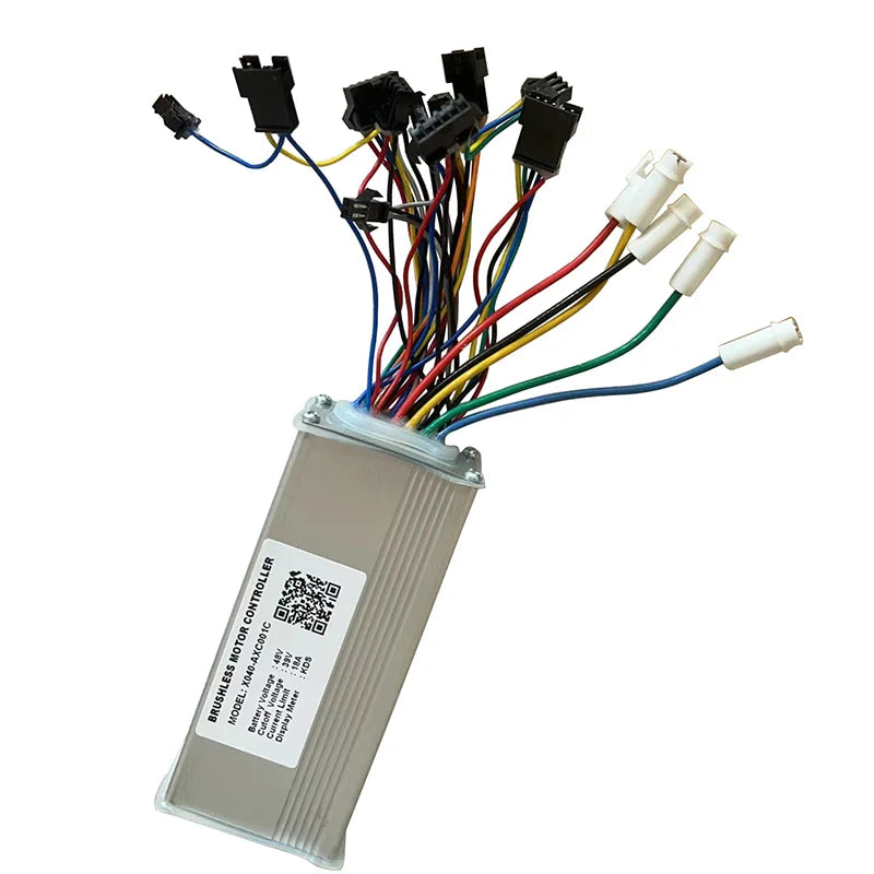 Nulkomma 48V 18A Brushless Motor Speed Controller X040-AXC001C Suitable for Screen KDS E-bike Accessories Ebike Speed Controller