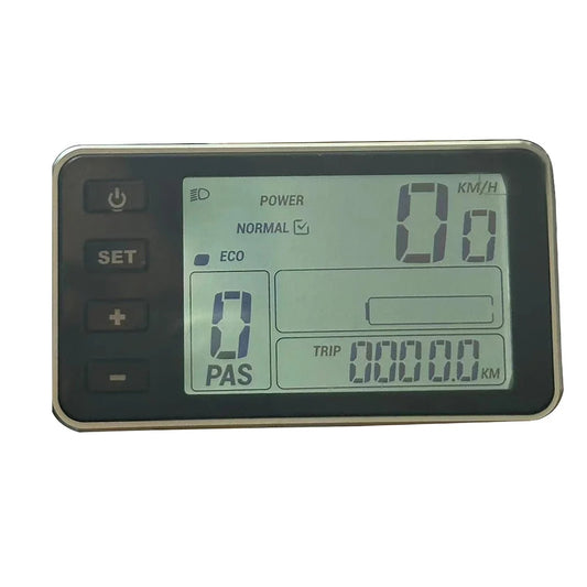 Nulkomma Ebike LCD Display Screen Meter Speed Controller C500B UART/CAN 36V 48V For MTB Electric Bicycle Modified Accessories
