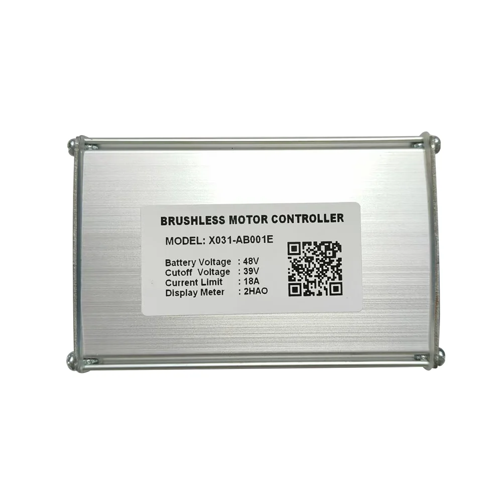 Nulkomma X031-AB001E 48V 18A Ebike Brushless Motor Controller for 2HAO Protocol Electric Scooters Speed Parts MTB Fat Bikes Accessories