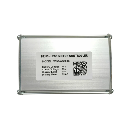 Nulkomma X031-AB001E 48V 18A Ebike Brushless Motor Controller for 2HAO Protocol Electric Scooters Speed Parts MTB Fat Bikes Accessories