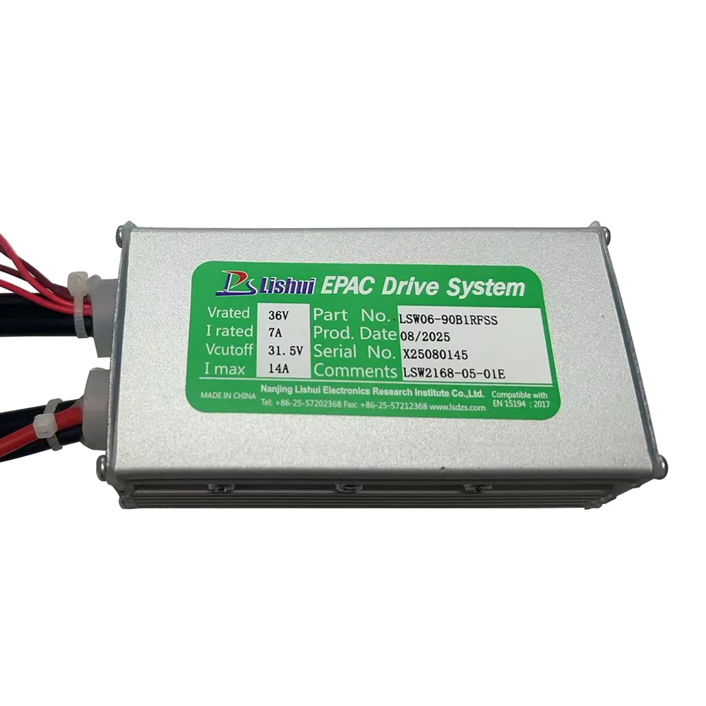Nulkomma  Ebike Brushless Motor Controller LSW06-90B1RFSS 36V 14A for Electric Scooters Fat Bike MTB Accessories Speed Controller