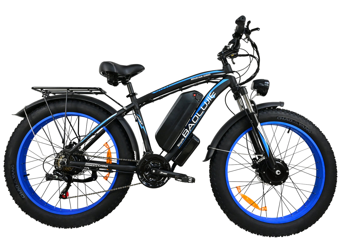 NULKOMMA 26'' Electric Bike for Adults 40-50KM Removable Battery 48V20AH Electric Bicycle Commuting Mountain Bike with LCD Display Meter