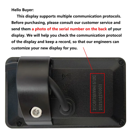 Nulkomma  Electric Bike KD21C LCD Display Screen Meter KEY DISP 5pin Male Plug 24V 36V 48V 52V Speed Controller Panel For Ebike MTB UART