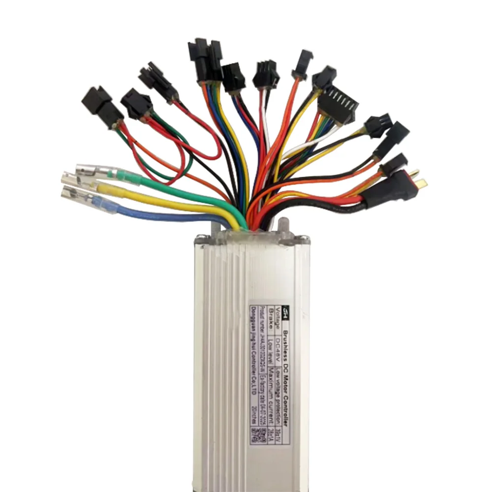 Nulkomma Brushless Motor Controller JH4AJ3012DZXQS-W 48V 28A E-Bike Scooter Universal E-Bike Conversion Kit Bicycle Speed Controller