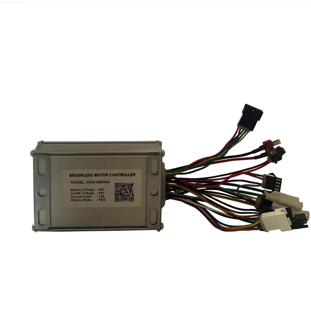 Nulkomma EBIKE Brushless Motor Controller Electric Bicycle Conversion Kit Bicycle Accessories 48V 18A X008-AB006A For KDS Display
