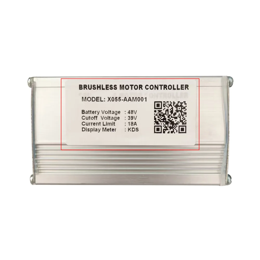Nulkomma Ebike Brushless Controller X055-AAM001 48V 18A Speed Parts for KDS Protocol Display Electric Scooter MTB Fat Bike Accessories