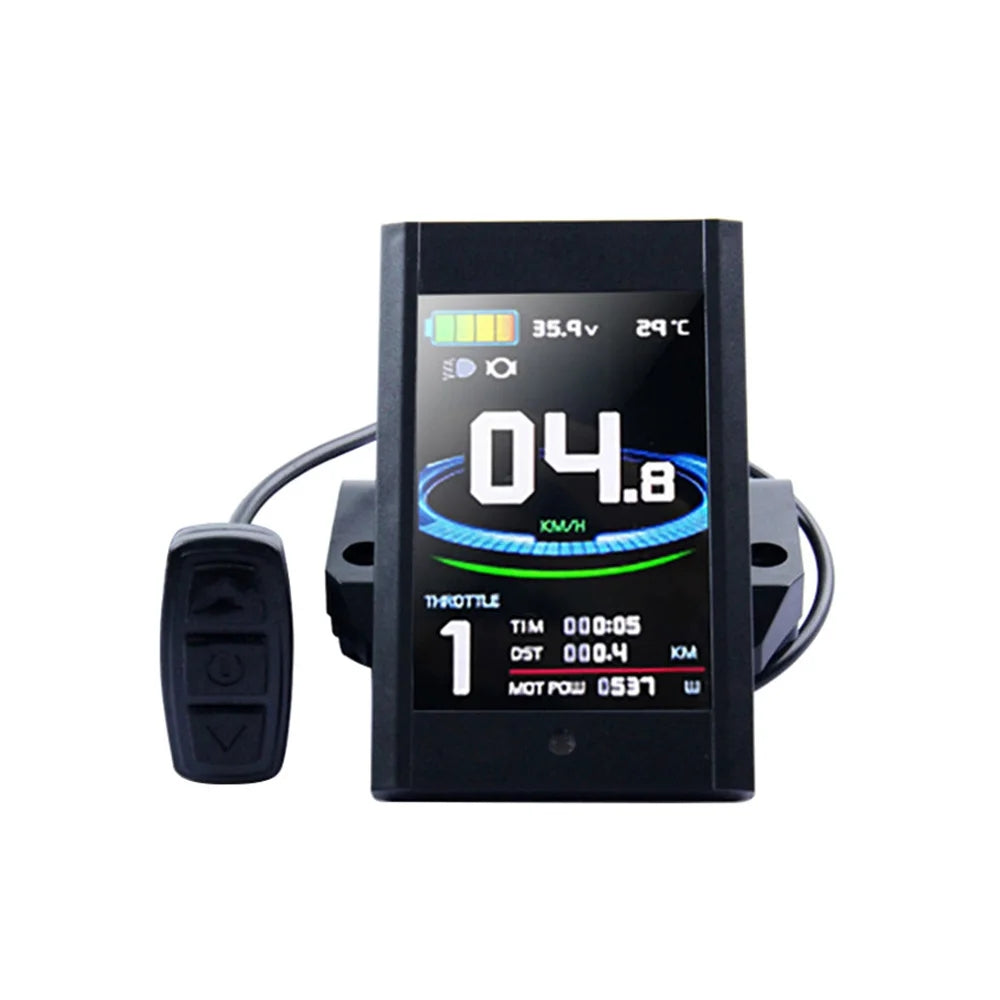 Ebike Dispaly Screen Meter KT-LCD-12 Speed Controller for Protocol 2HAO Controller Bicycle Accessories Computers