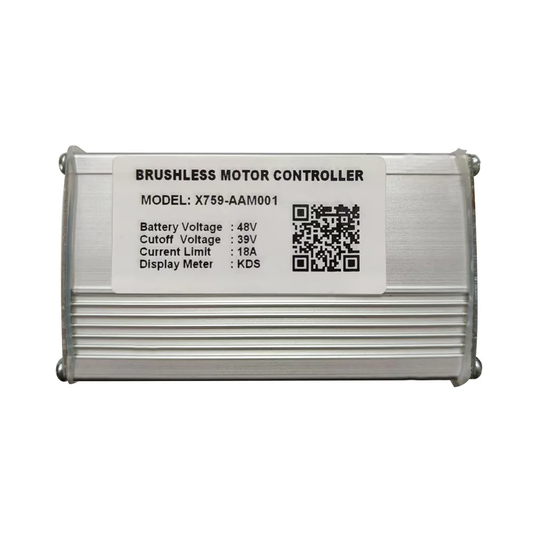 Nulkomma  Electric Bicycle Brushless Motor Controller X759-AAM001 KDS Protocol 48V 18A for Electric Scooters MTB Fat Bikes Accessories