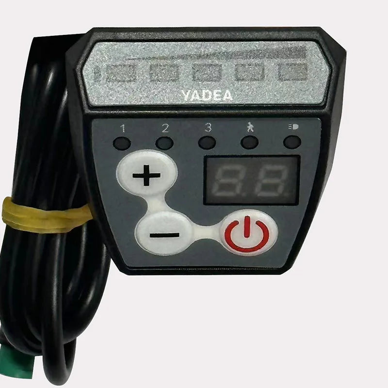 Nulkomma YADEA LED display 36V 48V E-bike Electric Scooter Accessories Bicycle Waterproof Connector Suitable for YADEA Bicycle