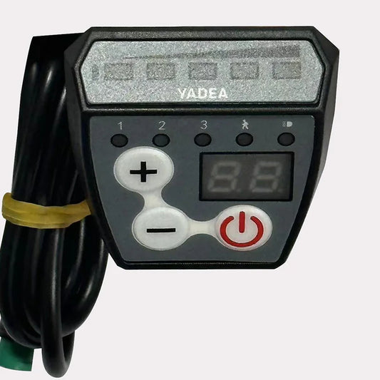 Nulkomma YADEA LED display 36V 48V E-bike Electric Scooter Accessories Bicycle Waterproof Connector Suitable for YADEA Bicycle