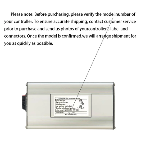 Nulkomma LSW1838-13ES 48V 22A Brushless Motor Controller Speed Parts for Electric Scooters MTB Ebike Accessories Speed Controller