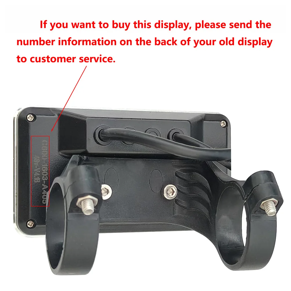 Nulkomma Electric Bike Display C600 36V/48V 5Hole Speed Control Panel Conversion Kit for Ebike MTB Fat Bike Accessories