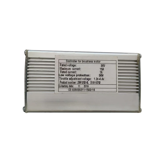 Nulkomma  Electric Bicycle Brushless Motor Controller LSW1253-6L 36V 15A for Electric Scooters MTB Fat Bike Accessories Speed Controller
