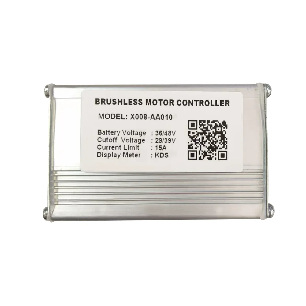 Nulkomma Electric Bike Brushless Motor Controller X008-AA010 36V/48V 15A Electric Scooter Accessories for KDS Meter