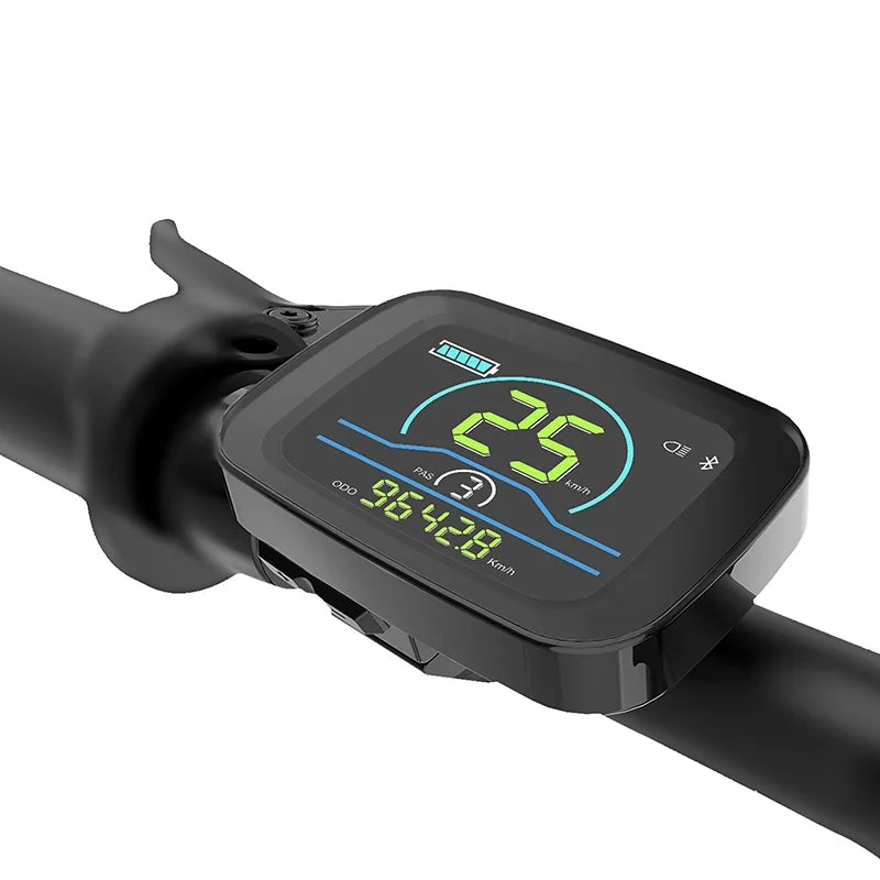 Nulkomma Fatbike Display Screen Meter 5-hole female for Ebike Speed Controller Speedometer Yolin YL81C 36V48V Engwe Bicycles Accessories
