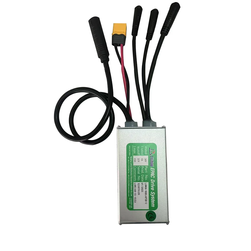 Nulkomma Ebike Motor Brushless Controller LSW2168-01-01EA 36V 14A Speed Controller For Electric Bicycle Scooters Fat Tire Bikes MTB