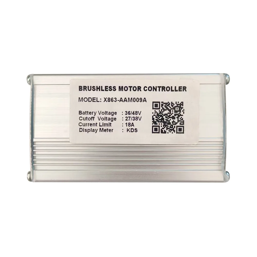 Nulkomma  Ebike Brushless Motor Controller X863-AAM009A 36/48V 18A for KDS Protocol Display Electric Scooters MTB Fat Bikes Accessories