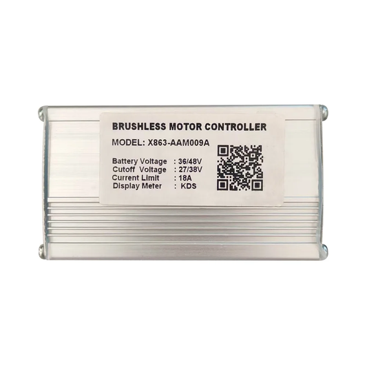 Nulkomma  Ebike Brushless Motor Controller X863-AAM009A 36/48V 18A for KDS Protocol Display Electric Scooters MTB Fat Bikes Accessories