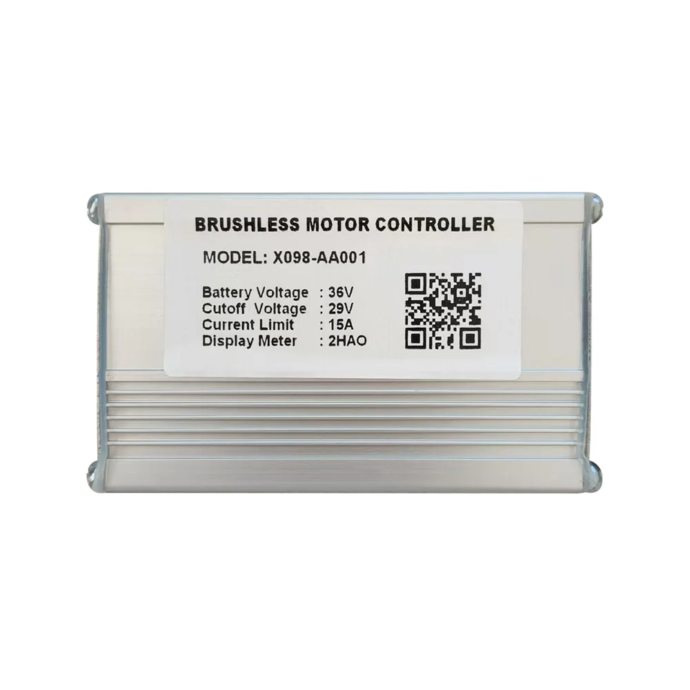 Nulkomma X098-AA001 Electric Bike Brushless Motor Controller 36V 15A for 2HAO Display Electric Scooters MTB Accessories Speed Controller