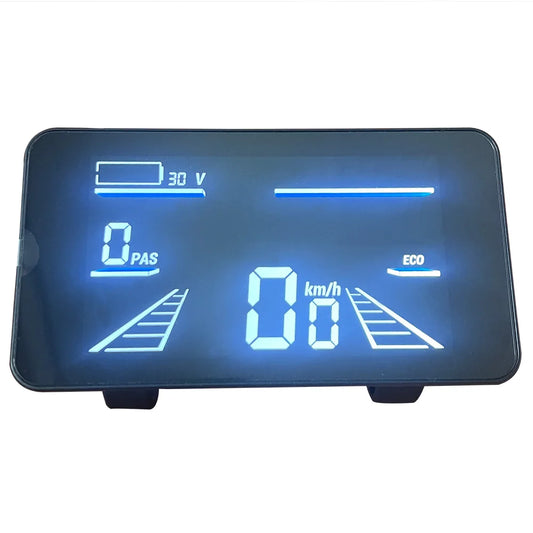 Nulkomma D400 LCD Display 36V 48V Electric Bike Accessories Electric Scooter Speed Display Mountain Bike Speed Control Panel