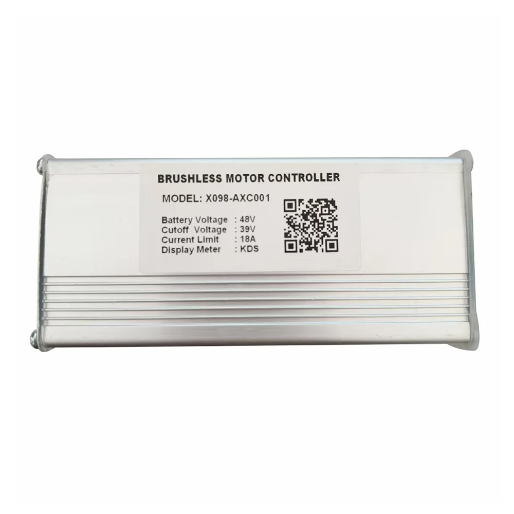 Nulkomma Ebike Brushless Motor Controller X098-AXC001 48V 18A for KDS Protocol Display for Electric Scooters MTB Fat Bikes Accessories