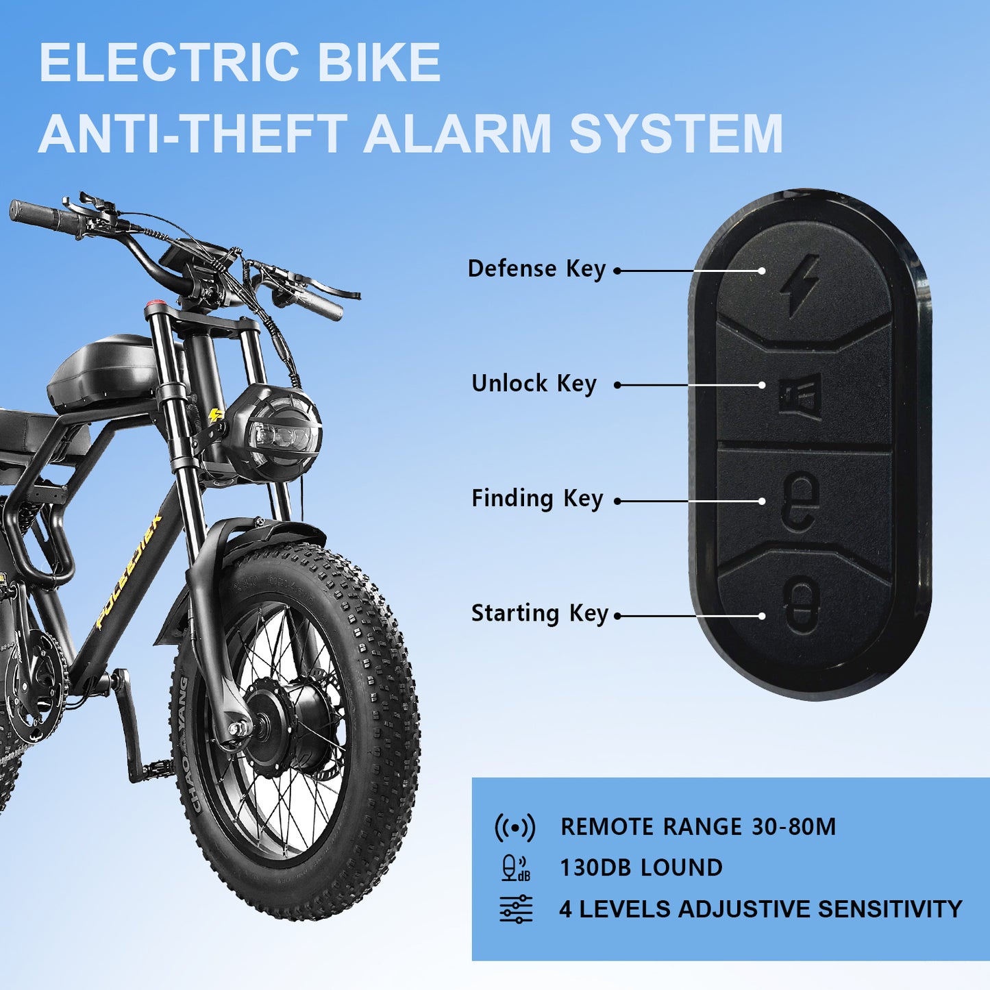 NULKOMMA 20'' Electric Bike for Adults Removable Battery 25.6Ah Commuting Mountain Bike with LCD Display Meter Retro Dual Motors Ebike 3000W with Waterproof Headlight