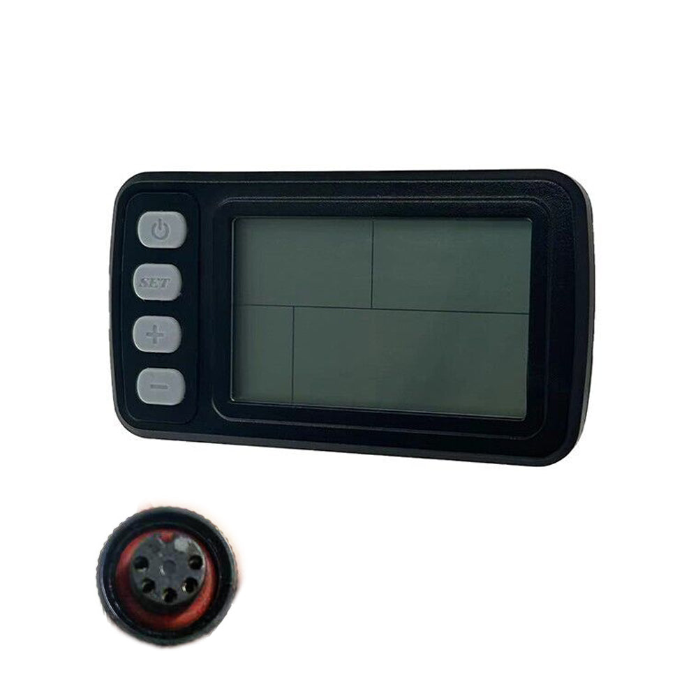 e bike display 5 pin NULKOMMA C300 C302 LCD Display Meter 5 Pin Female Connector