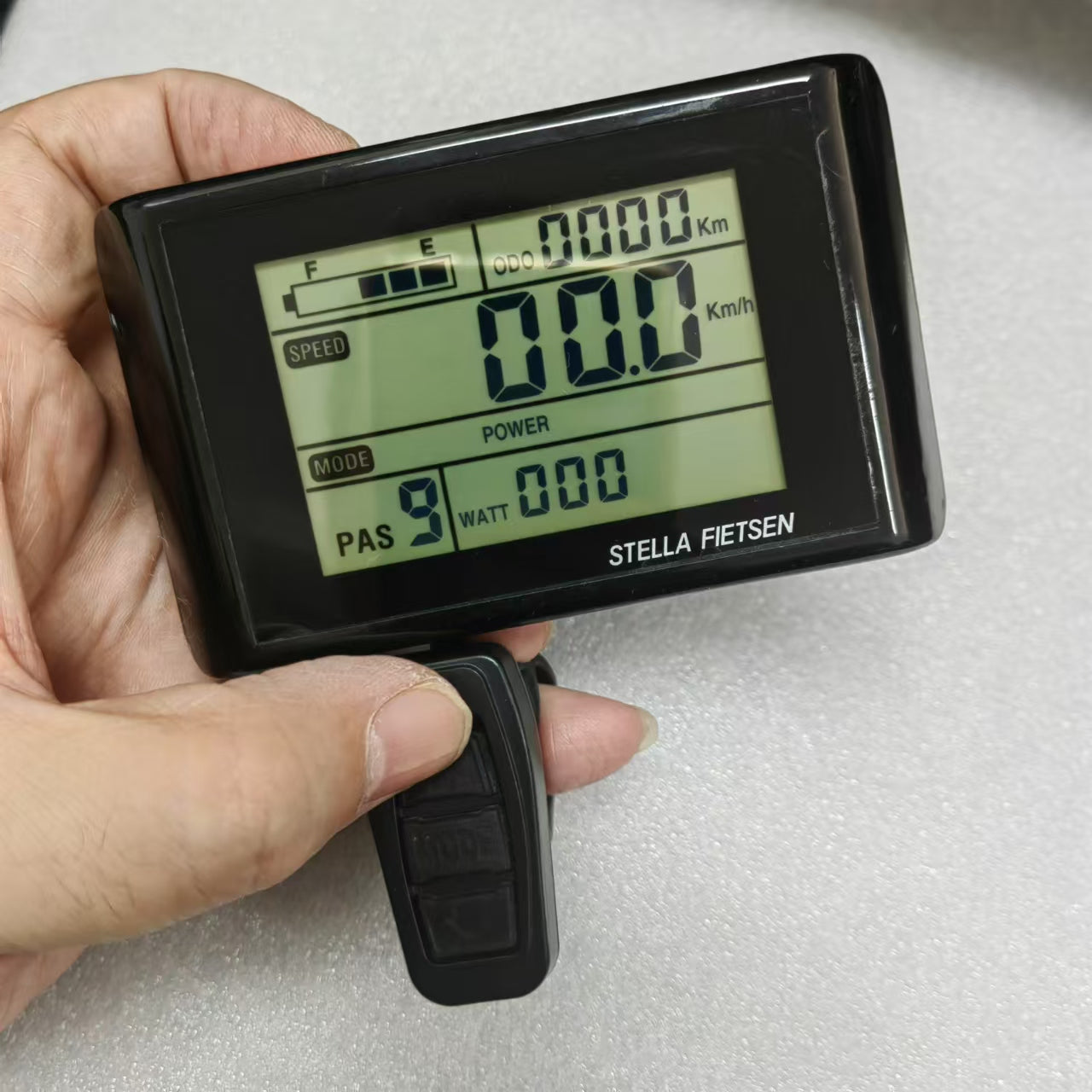 STELLA FIETSEN Ebike LCD Display Control Panel 36V 9-speed – NULKOMMA